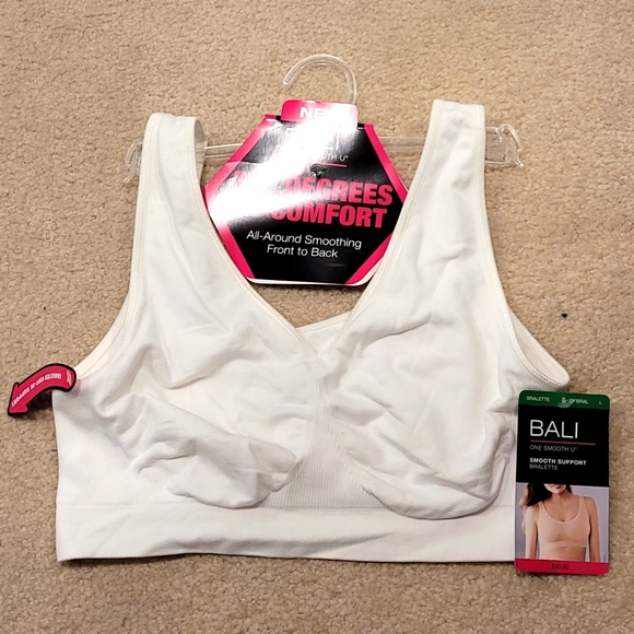 Bali white wireless bralette - Picture 1 of 6